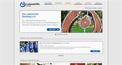 Desktop Screenshot of lebenshilfe-bamberg.de
